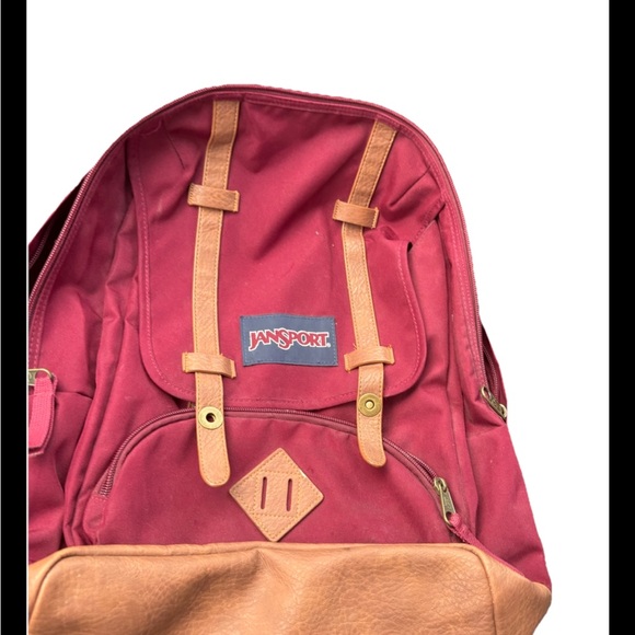 JanSport Red Backpack - Picture 2 of 5